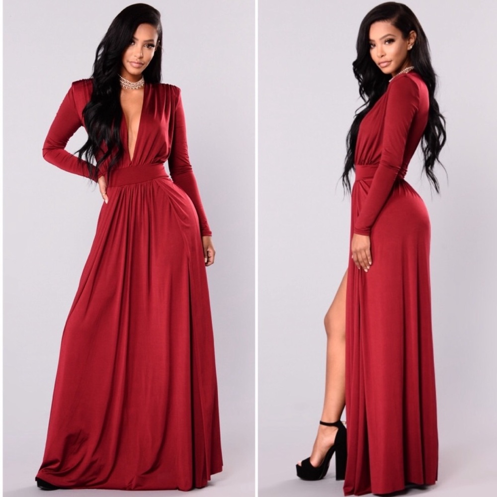 Fashion Nova long sleeve dress